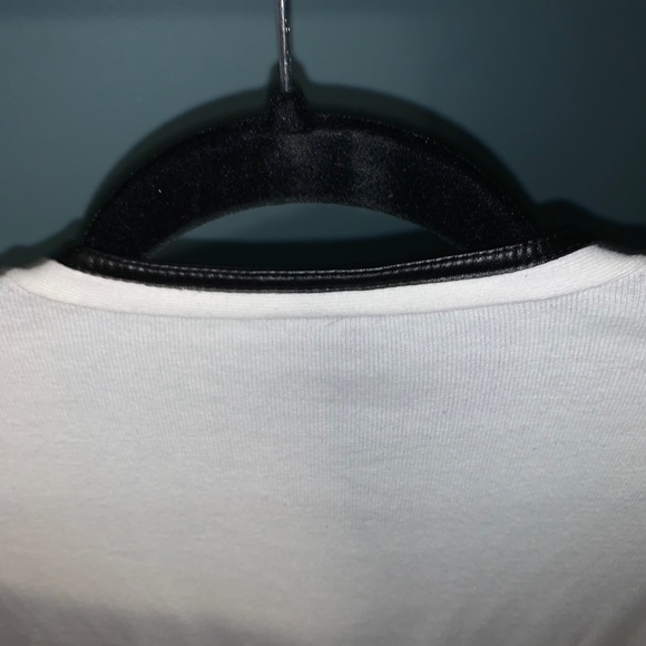 Ann Taylor Faux Leather Piping Sweater - Picture 4 of 6